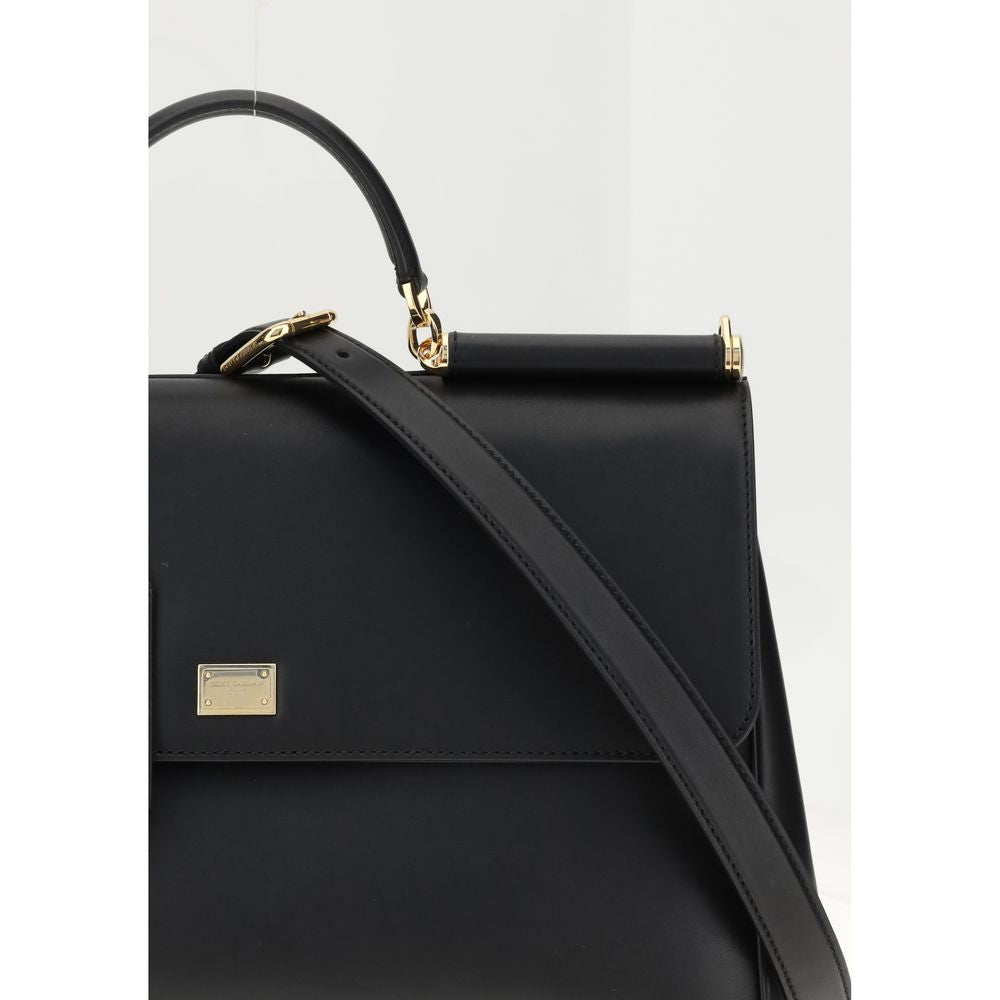 Black Calf Leather Bos Taurus Shoulder Bag