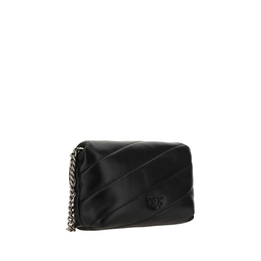 Black Calf Leather Bos Taurus Shoulder Bag