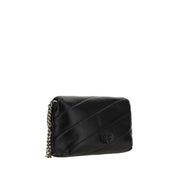 Black Calf Leather Bos Taurus Shoulder Bag