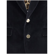 Black Cotton Blazer