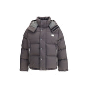 Gray Polyester Coat