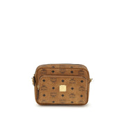 Brown Fabric Shoulder Bag