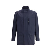 Blue Cashmere Coat