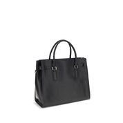Black Calf Leather Bos Taurus Shoulder Bag