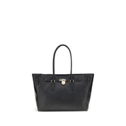 Black Calf Leather Bos Taurus Shoulder Bag