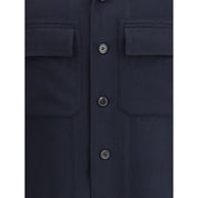 Blue Cashmere Coat