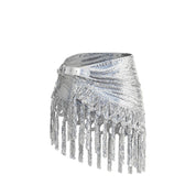 Silver Aluminum Regular Belt