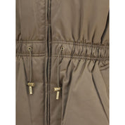 Bicolor Polyester Coat