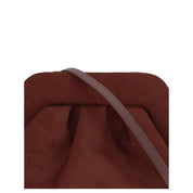 Brown Other Fibres Clutch Bag