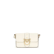 White Calf Leather Bos Taurus Shoulder Bag