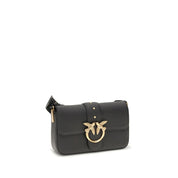 Black Calf Leather Bos Taurus Shoulder Bag