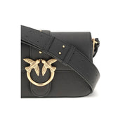 Black Calf Leather Bos Taurus Shoulder Bag