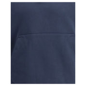 Blå bomullssweatshirt