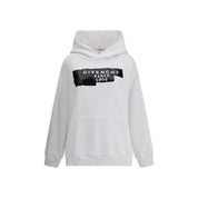 White Cotton Sweatshirt