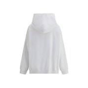 White Cotton Sweatshirt