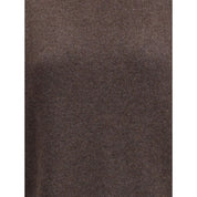 Brown Cashmere Turtleneck