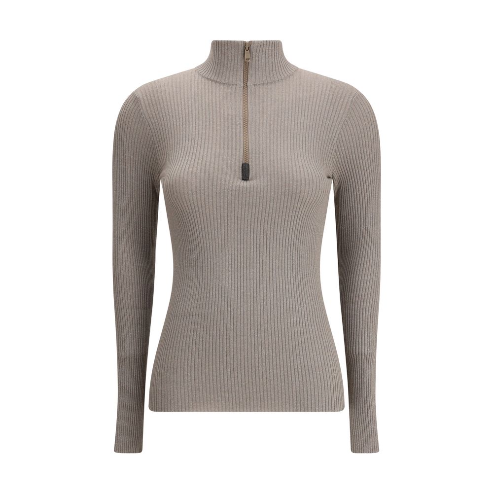 Brun Cashmere Tröja