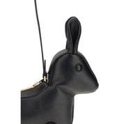 Black Calf Leather Bos Taurus Shoulder Bag