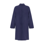 Blue Wool Coat