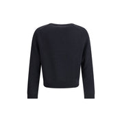 Blue Merino Wool Sweatshirt