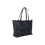 Black Polyester Handbag