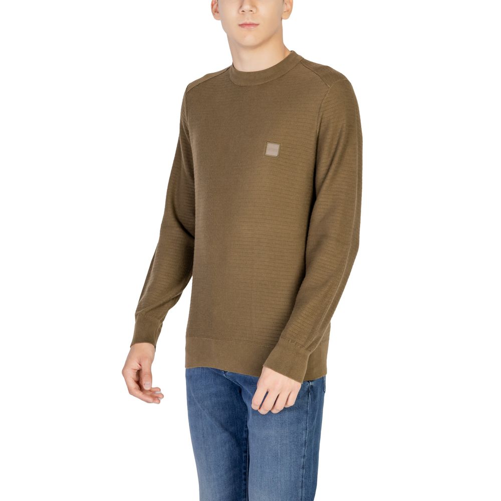 Green Cotton Sweatshirt