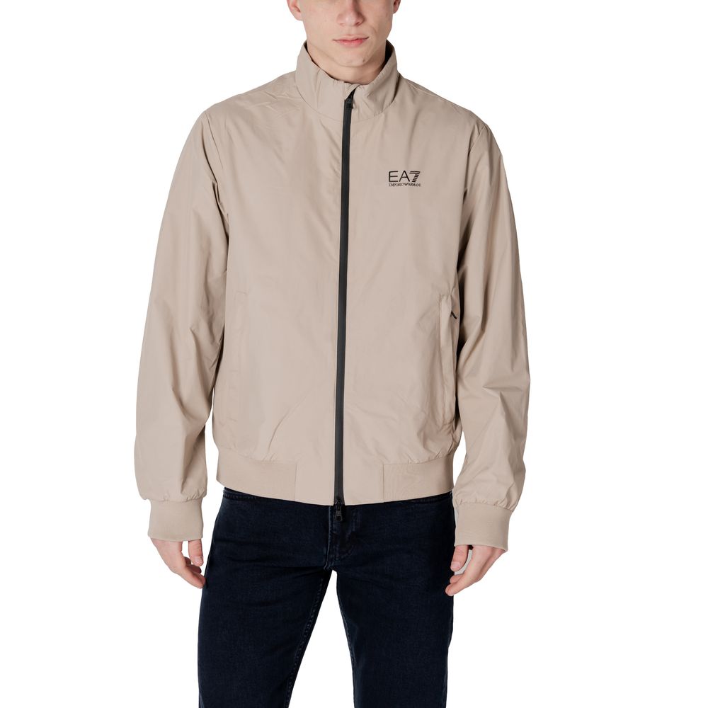 Beige jackor och kappor i polyamid