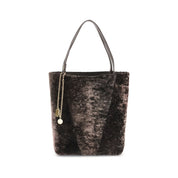 Brown Lamb Ovis Aries Aries Shoulder Bag