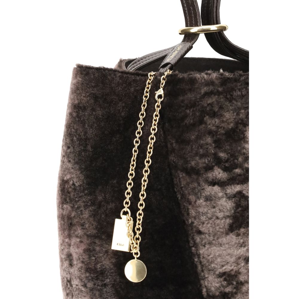 Brown Lamb Ovis Aries Aries Shoulder Bag