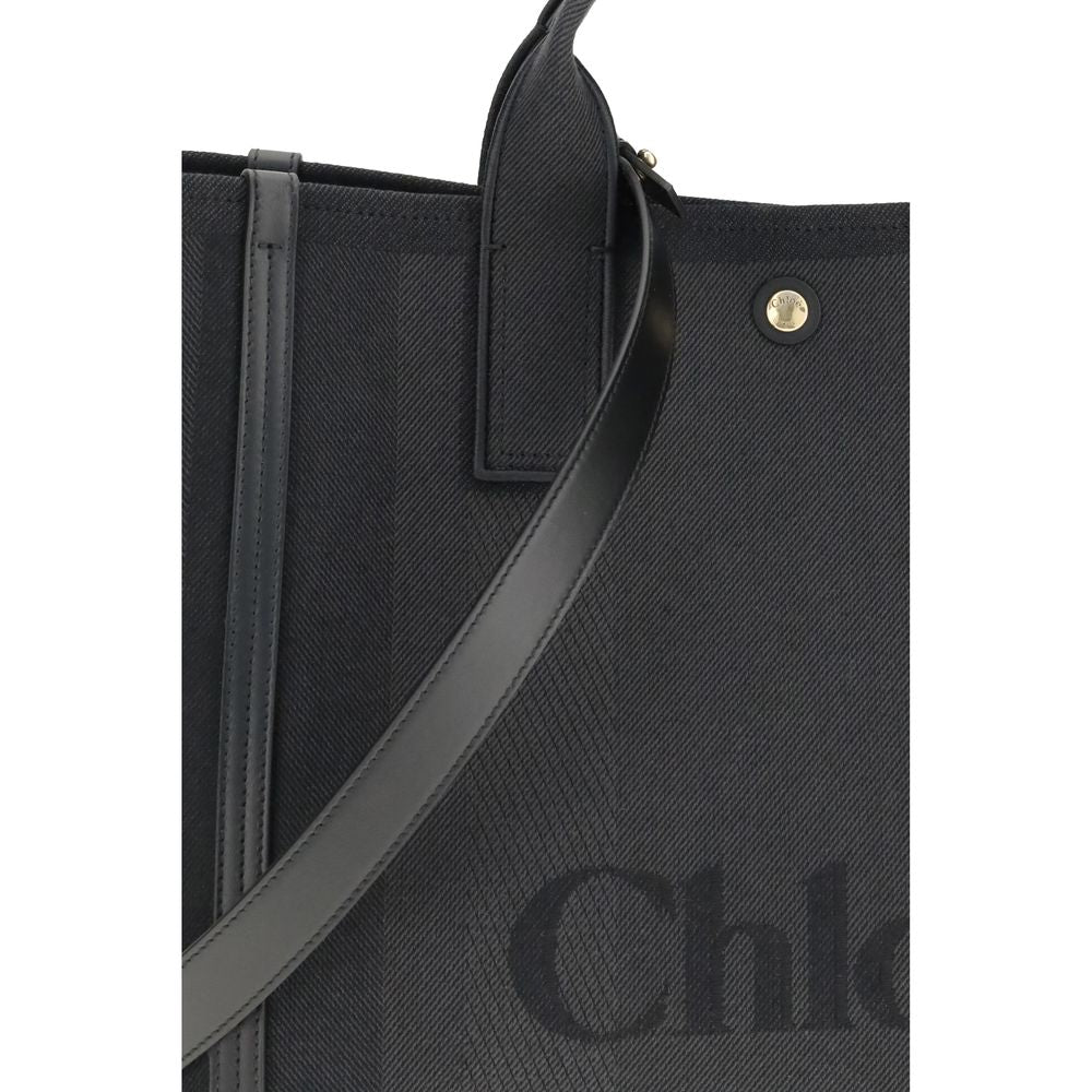 Black Cotton Handbag