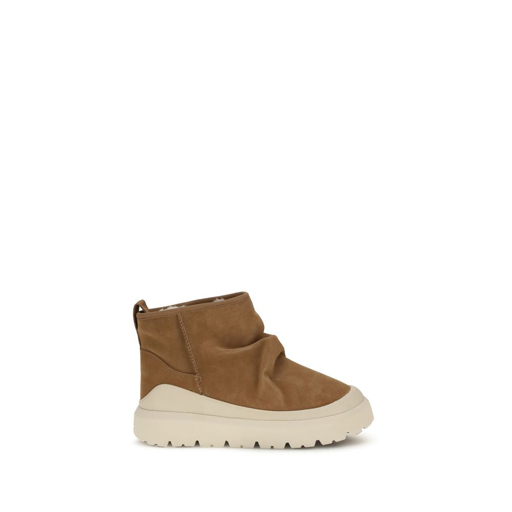 Brown Leather Ankle Boots