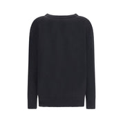 Black Wool Sweatshirt
