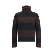 Brown Wool Turtleneck