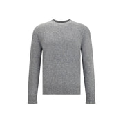 Gray Fleece Wool Sweatshirt