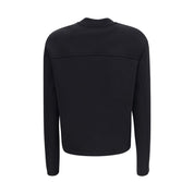 Black Viscose Sweatshirt