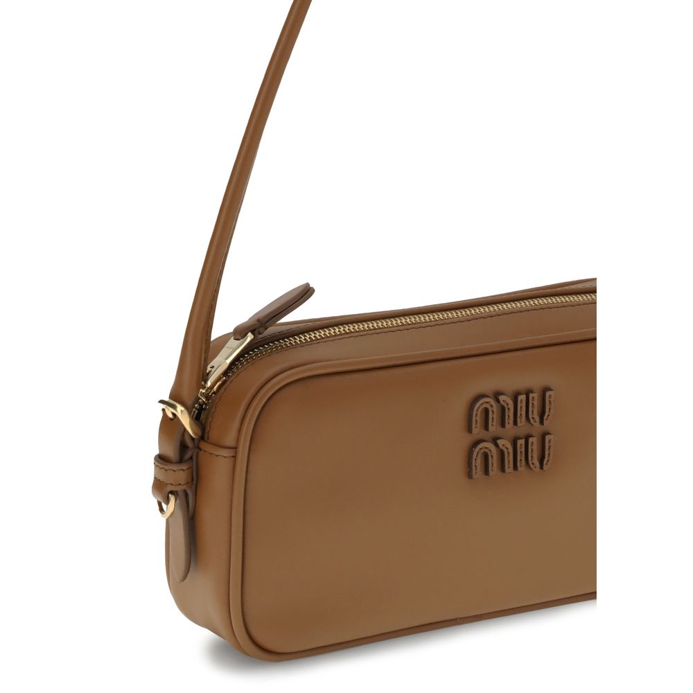 Brown Calf Leather Bos Taurus Shoulder Bag