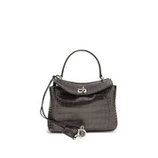 Brown Calf Leather Bos Taurus Handbag