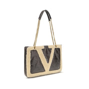 Black Leather Shoulder Bag