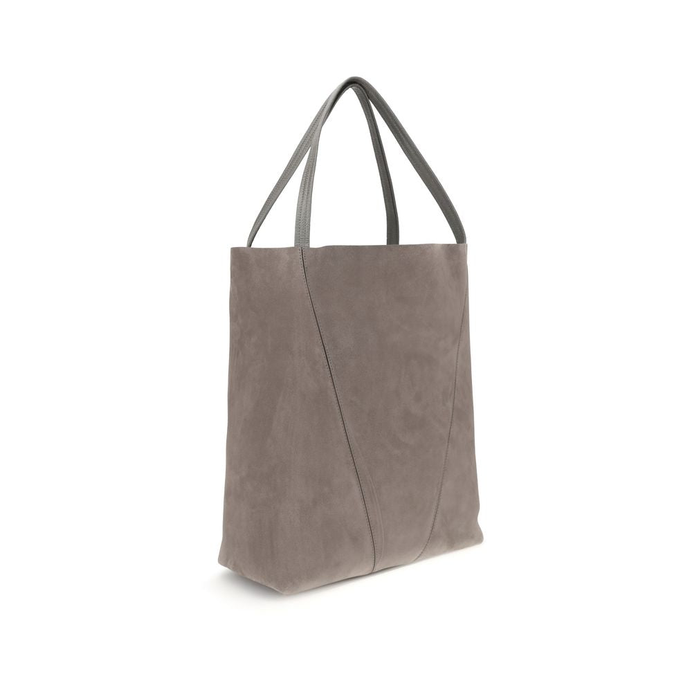 Gray Calf Leather Bos Taurus Shoulder Bag