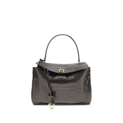 Brown Calf Leather Bos Taurus Handbag