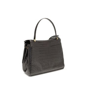 Brown Calf Leather Bos Taurus Handbag