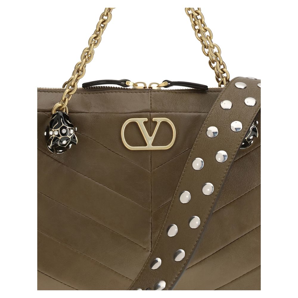 Brown Calf Leather Bos Taurus Shoulder Bag