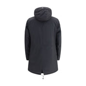 Black Polyester Parka