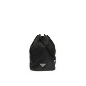 Black Nylon Handbag