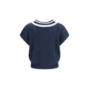 Blue Cotton Sweatshirt