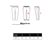 Fuchsia bomullsklänningsbyxor