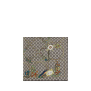 Flerfärgad sidenhalsduk med GG-logotyp - Gucci