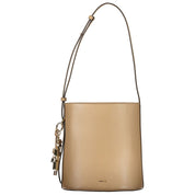 Furla Gray Polyurethane Bucket Bag
