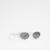 ALDO White Polycarbonate Sunglasses