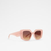 ALDO Light Pink Polycarbonate Sunglasses